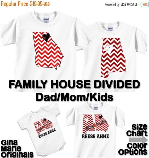 custom house divided shirts