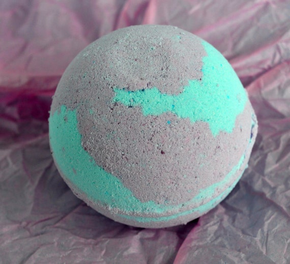 Cotton Candy Bath Bomb Pink and Blue Bath Bomb Bath Fizz