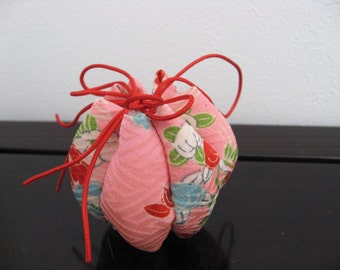 SALE,20%OFF Ornament ,pink,flower,silk kimono fabric #2