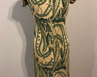 1950s wiggle dress