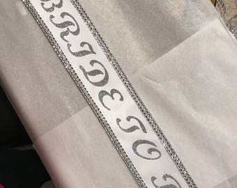 Miss Argentina Miss America sash, custom Sash,Wedding Sash Prom King, Prom Queen, Miss America, Beauty Queen,Miss USA Any Color any wording