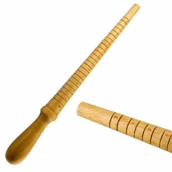 Hardwood Ring Mandrel Jewelers Wood Ring Mandrel Wood