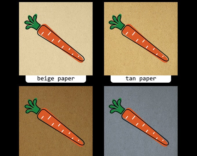 Digital Retro Carrot Illustration Graphic Image Printable Download Vintage Clip Art HQ 300dpi No.3995