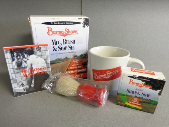 burma shave shaving soap