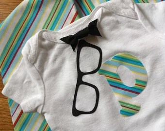 Baby Boy Clothes | Seriously Charming~ Baby Initial Bodysuit || CUSTOM FABRIC & LETTER || Little Man 1st Birthday Shirt | Coming Home Outfit
