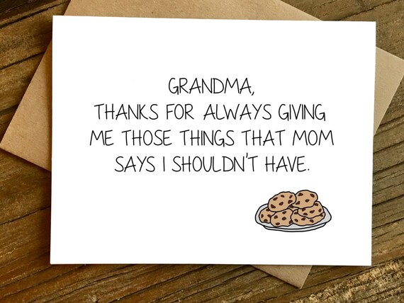 Mothers Day Card For Grandma Grandma Card Grandma 