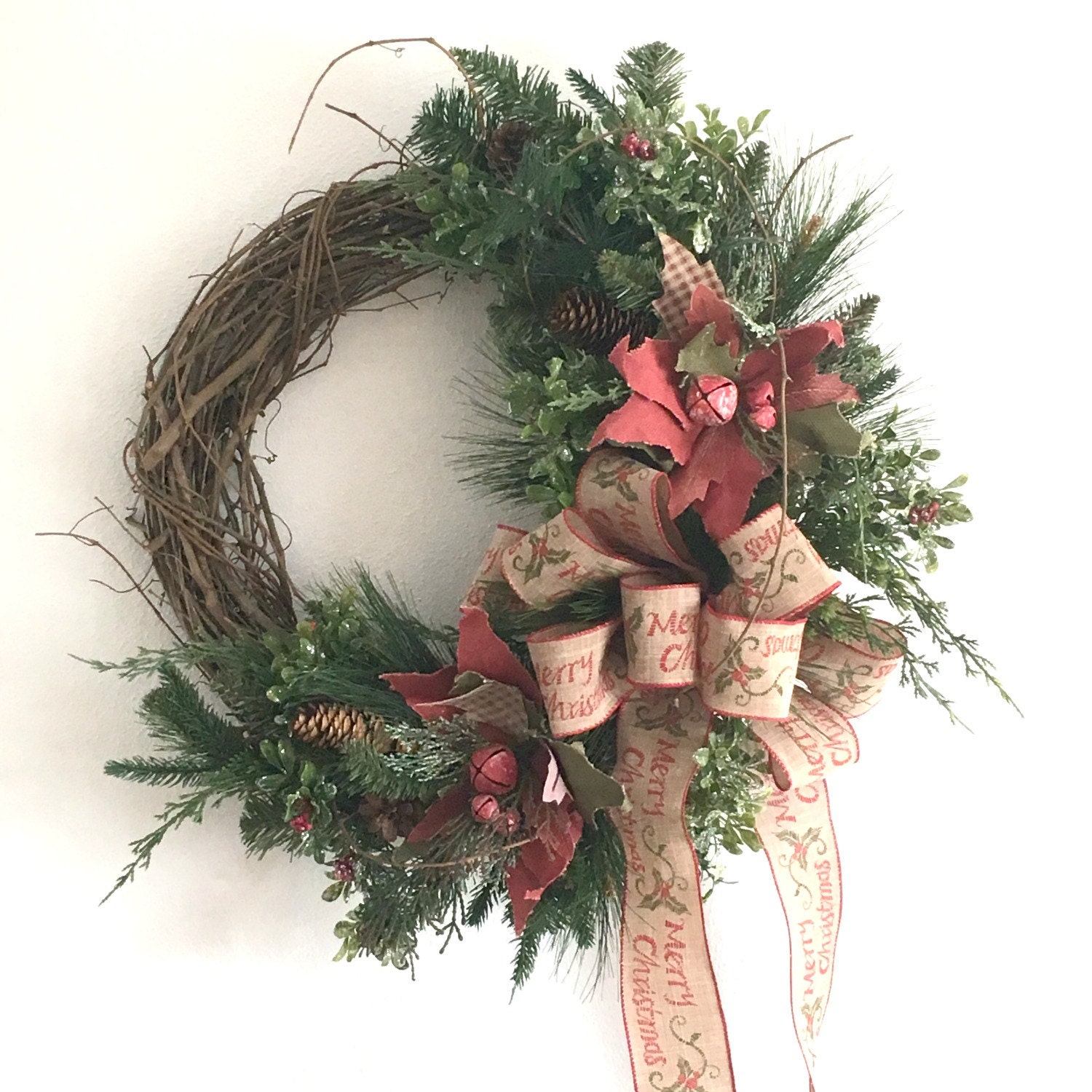 fake outdoor wreath