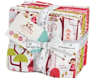 Just Another Walk Fat Quarter Bundle by Stacy Iest Hsu for Moda, 22 - 18" x 22" cuts and panel