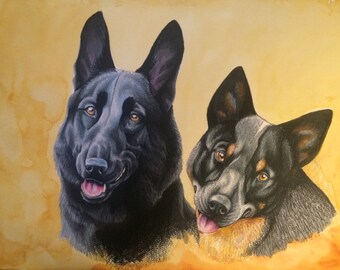 Custom Traditional Portrait 2 Subjects