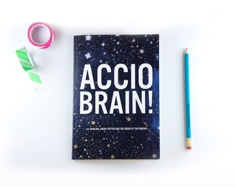 Harry Potter Notebook | Harry Potter Bullet Journal | Bujo | Harry Potter Journal | Dot grid | Undated Planner | Student Planner | Accio