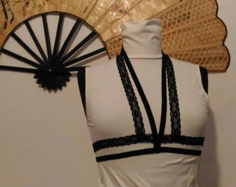 Harness Black Elastic