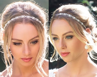 Pearl Headpiece, Bridal Headband, Wedding Headpiece, Pearl Bridal Headband, Wedding Hair Pieces, Hair accessories, Pearl Jewelry set, H025
