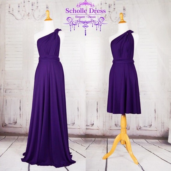 Royal Purple Bridesmaid Dresses
