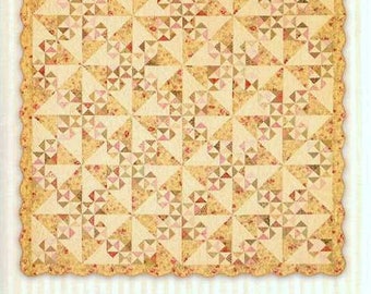 ALLEMANDE Quilt Pattern Miss Rosie's Patchwork Throw Bed Size RARE