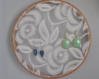 earring holder lace favorite