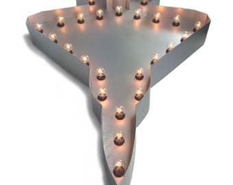 F-22 Raptor marquee, marquee sign, F22, Raptor, light up sign