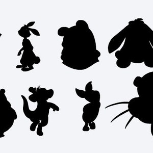 Download Pooh and friends svg | Etsy