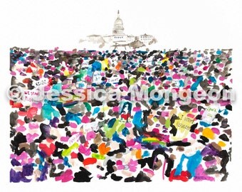 Women's March on Washington Print