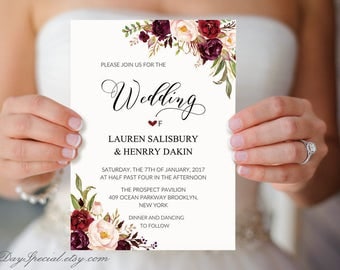 greeting template vistaprint card Etsy Invitation  template