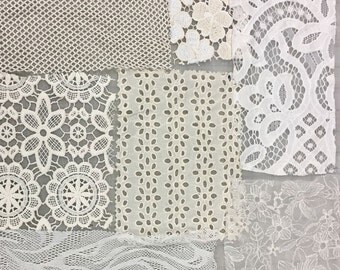 lacey scrap pack - cream / beige / off-white