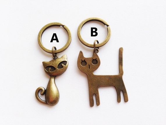  CAT  Keychain  Cat  Lanyards Pendant Charm Keychain  3D  Charm