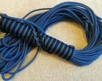 Nylon/paracord looped end flogger, BDSM sex toy