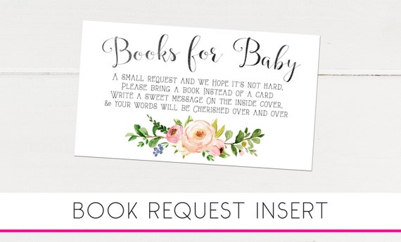 please-bring-a-book-instead-of-a-card-insert-country-floral