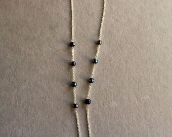 Miraculous Medal Freshwater Pearl Necklace