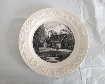 Westmoreland Co, VA Yeocomico Church Plate Homer Laughlin