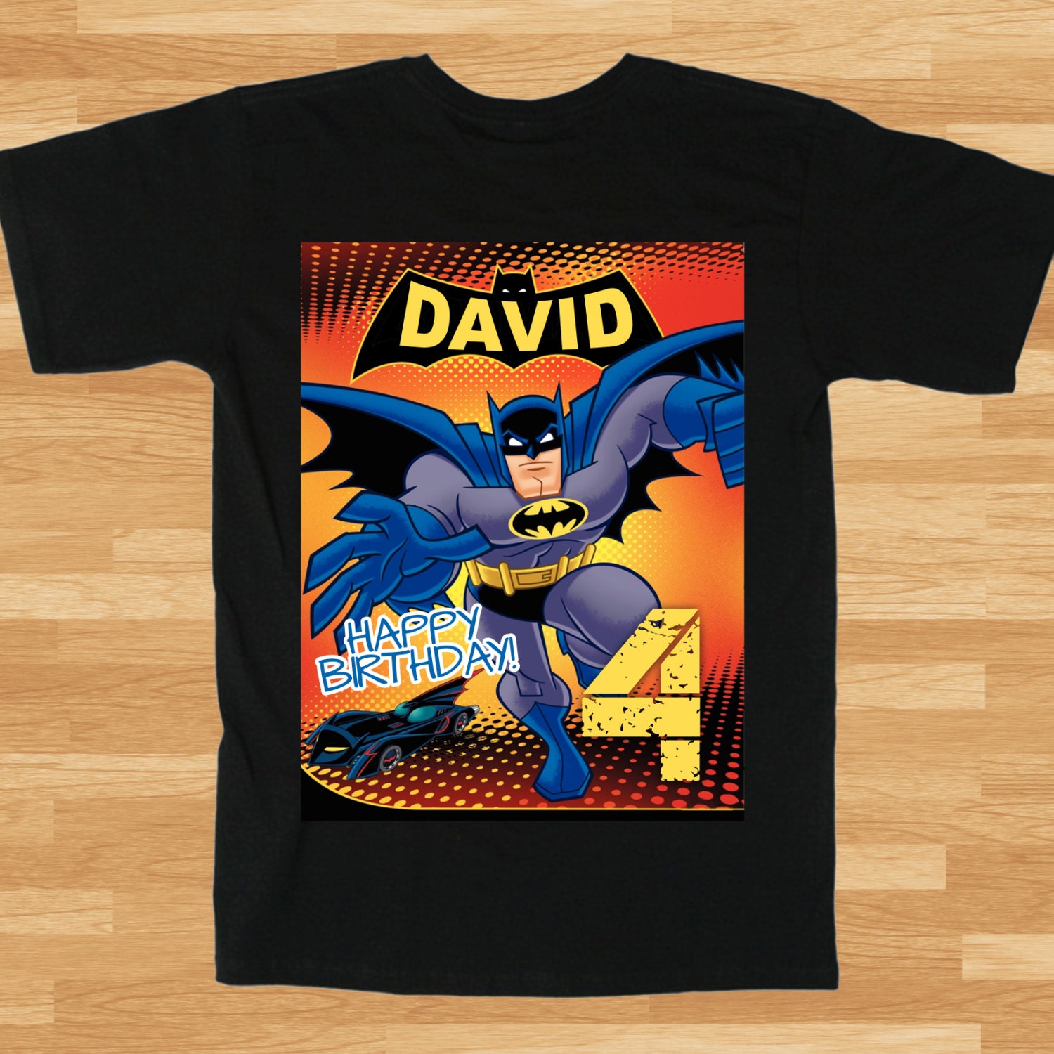 batman 1st birthday shirt