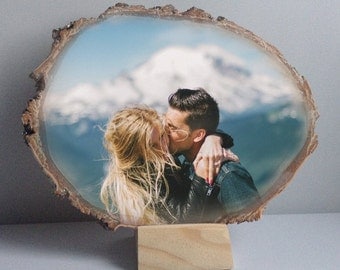 Wedding Present Wedding Photo on Wood Wedding Gift for Couple Wedding Gifts for Parents Wedding Picture Wedding Gifts for Mom Wedding Ideas