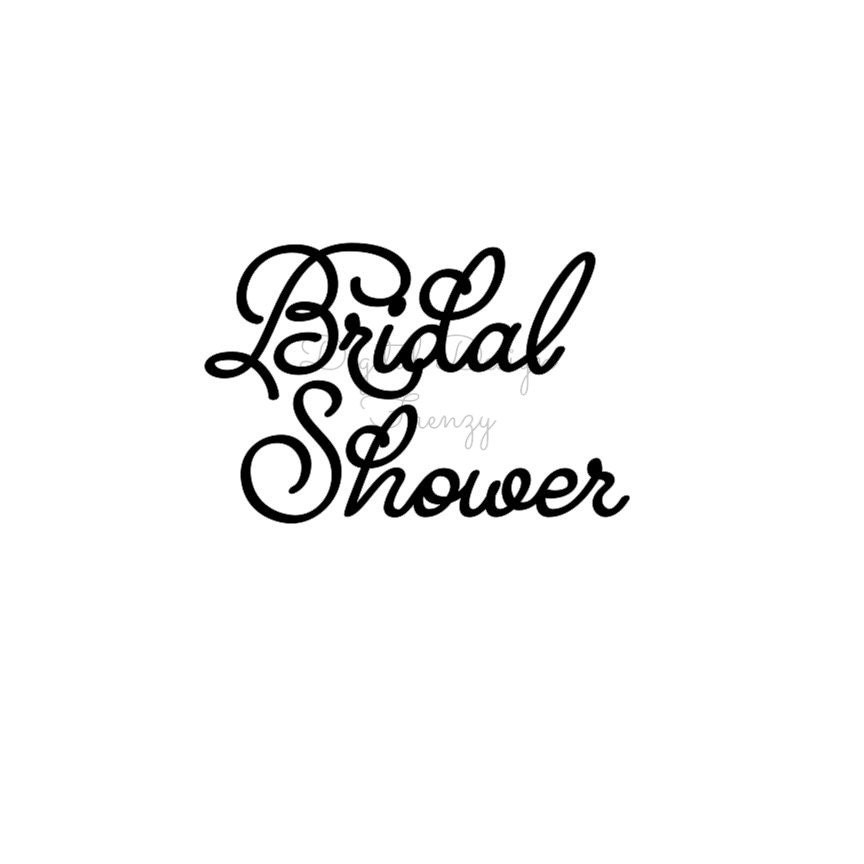 Download Bridal Shower SVG File Instant Download SVG Digital File