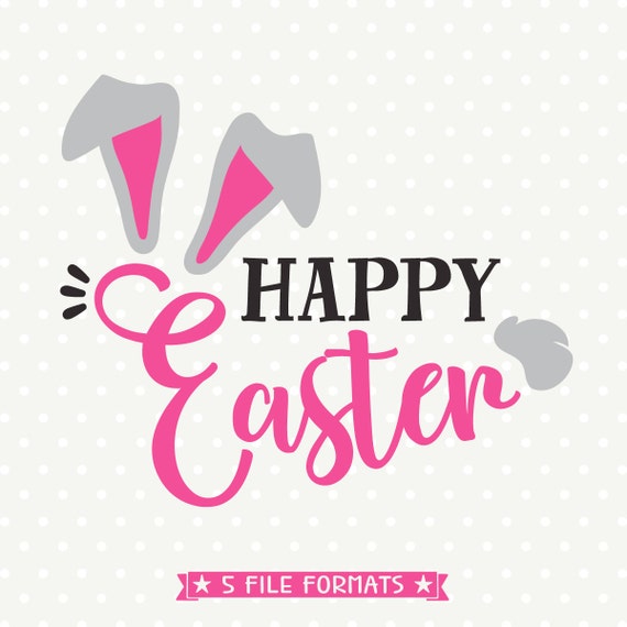 Download Easter SVG file Happy Easter file Bunny Ears svg Easter