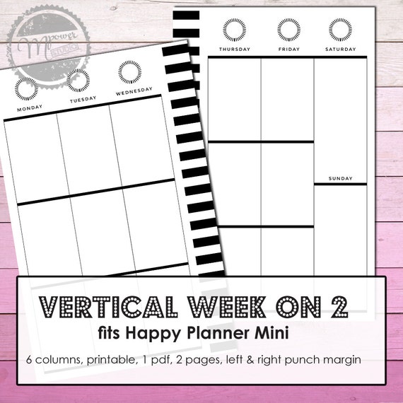 Canny image with free mini happy planner printable inserts Adaptable image in free mini happy planner printable inserts