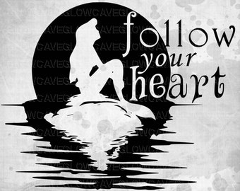Mermaid svg/ Mermaid svg/ Little Mermaid SVG/Princess/ SVG File. PNG/