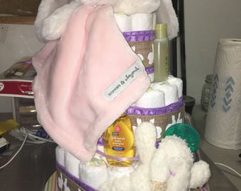 Med size Diaper Cake