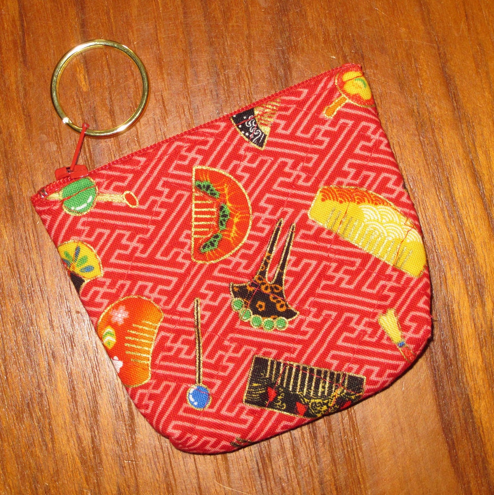 Japanese Geisha Hair Ornaments & Combs Design Quilted Fabric