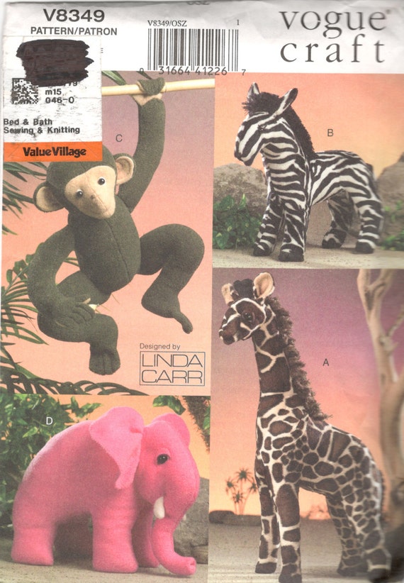 etsy stuffed animal zoo