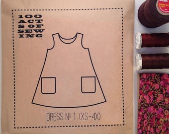 100 Acts of Sewing: Dress No. 1 - Sewing Pattern