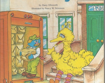 Vintage Sesame Street What Did You Bring? Children's Book, C1980