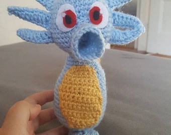 Mr. Meeseeks Amigurumi from Rick and Morty by CutesyCrocheting