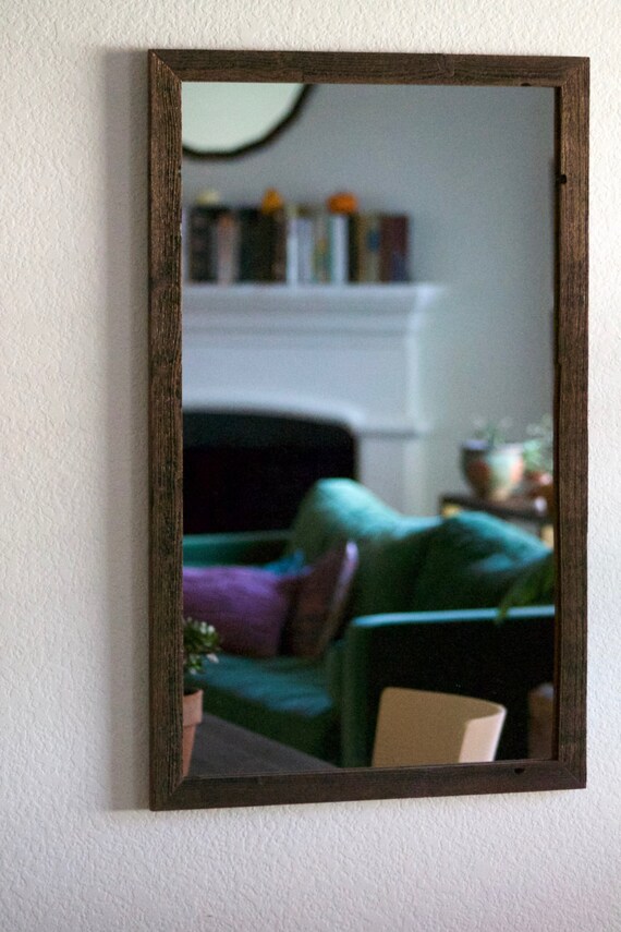 Rustic Wall Mirror Wall Mirror 18 x 30 Vanity Mirror