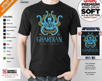 T Shirt of my Guardian Breath of the Wild Legend of Zelda inspired gaming clothing design for Men and Women by Barrett Biggers