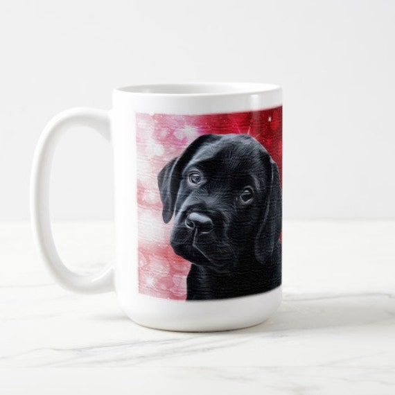 Black Lab Mug 3BMV Labrador Mug Black Lab Gifts Labrador