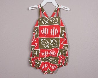RARE Vintage Toddler Swimsuit, 1950's Toddler Girl Swimsuit