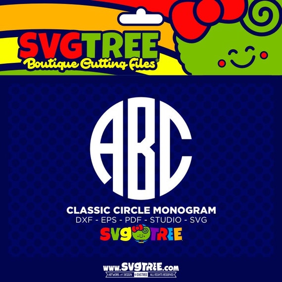 Download Circle Monogram SVG Monogram Letters SVG Circle Monogram