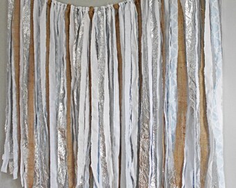 Rustic Backdrop, Rustic Burlap Curtain, Burlap Backdrop, Shabby Baby Shower Backdrop, Photobooth Backdrop