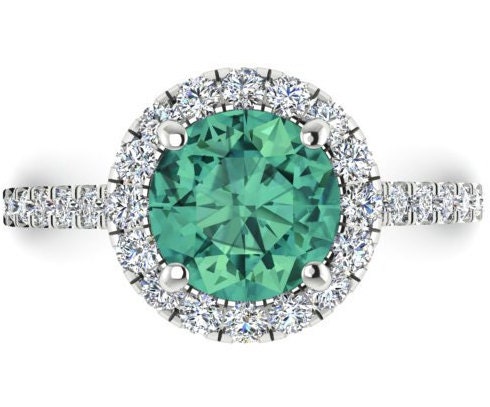 green sapphire ring