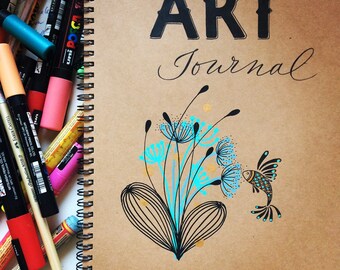 art book, art journal - A5 or A4