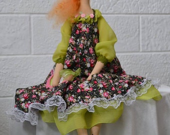 SALE!!! Tilda style handmade doll. Cloth doll.